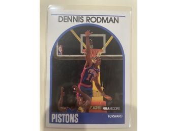 1989 NBA Hoops Dennis Rodman Card #211