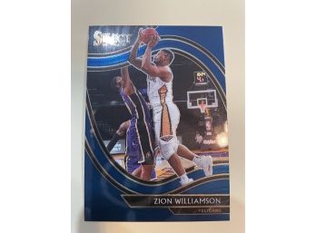 2021 Panini Select Zion Williamson Courtside Level Card #213