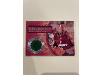 2003 Upper Deck LeBron James Hardcourt Card #LB5