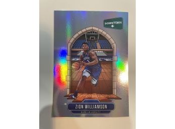 2020 Panini Chronicles Zion Williamson Downtown Card #D-5