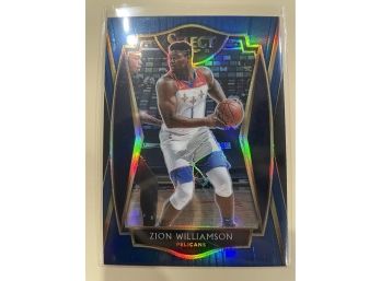 2021 Panini Select Zion Williamson Premier Level PRIZM Card #126