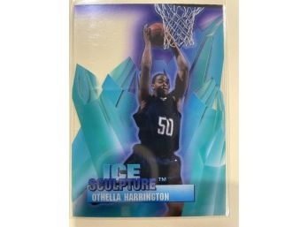 1996-97 Collectors Edge Ice Sculpture Othella Harrington Card #16    VERY RARE CARD