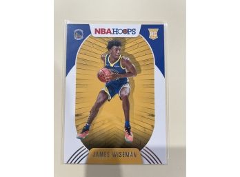 2020 NBA Hoops James Wiseman Rookie Card #205