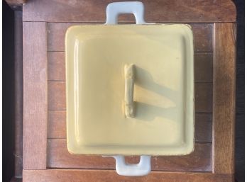 Vietri Of Italy Hand Crafted Ceramic Casserole Baking Dish With Lid