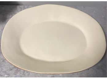 Large Vietri Of Italy Hand Crafted Oval Serving Platter