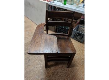 Circa 1940s Wooden Study Chair