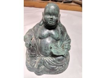 Vintage Traditional Buddha Statue - Resin Composite
