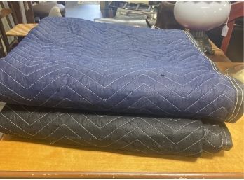 Two Versatile Use - Moving Blankets - Good Condition 6 Feet X 6 Feet -by The New Haven, CT Moving Equipment Co