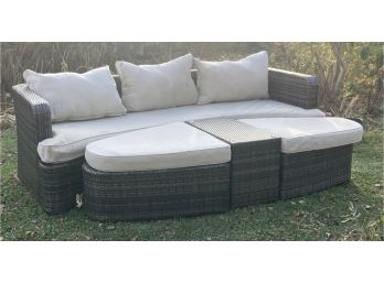 Direct Wicker Modern Wicker Modular Patio Furniture - Great Gift For The New Homowner