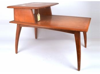 Vintage Heywood Wakefield Maple Step Table