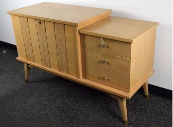 Lane MCM “Aroma-Tite” Cedar Chest With Key And Side Drawers