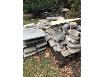 Stone - Belgian And Blue Stone - Removed From A Front Porch