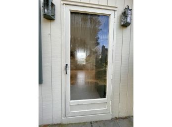 A Pair Of Metal Exterior Lanterns - Cottage