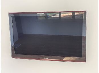 A 52' Samsung LCD TV