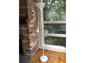 A White Standing Lamp From Ikea - Barely Used