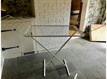 A Folding Laundry Rack From Ikea - Barely Used