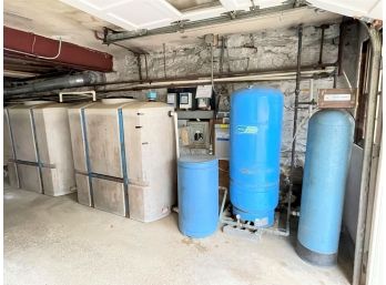 A Water Treatment System With Associated Tanks & Pumps