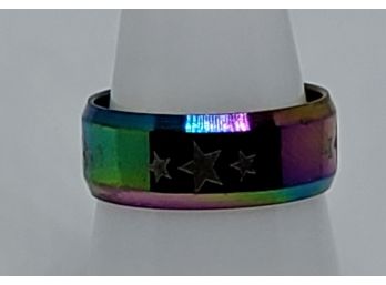 Rainbow Star Stainless Steel Band