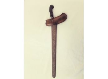 Antique Straight Keris Sempaner Dagger
