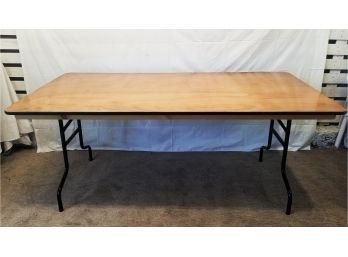 Heavy Duty 6ft Wood Laminate Folding Table