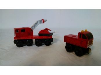 Thomas & Friends:  Wooden Railway - Fire Train & Truck