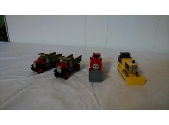 Thomas & Friends:  Wooden Railway - 4 Construction Vehicles