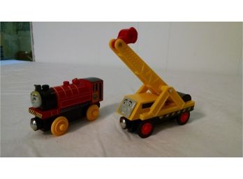 Thomas & Friends:  Wooden Railway - Engine & Crane
