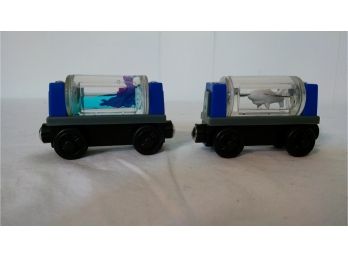 Thomas & Friends:  Wooden Railway - Aquarium Cars (2)