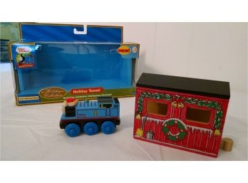 Thomas & Friends:  Wooden Railway - Christmas Thomas & Holiday Tunnel