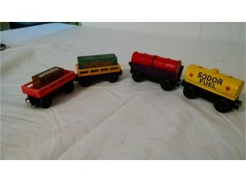 Thomas & Friends:  Wooden Railway - Cargo Cars (4)