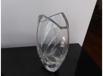 Vintage Large Bacarat Giverny Crystal Vase - Robert Rigot