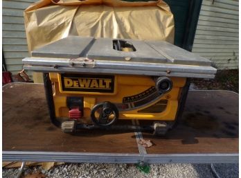 Dewalt Portable Table Saw