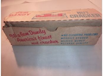 Gem Dandy Nut Cracker In Original Box