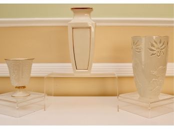 Lenox Vases And Kiddush Cup (PICK UP #1)