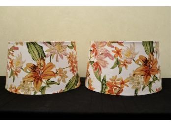 Set Of Two Vintage 1960's Lamp Shades (PICK UP #2)
