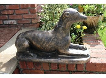 Laying Dog Statue (PICK UP #2)