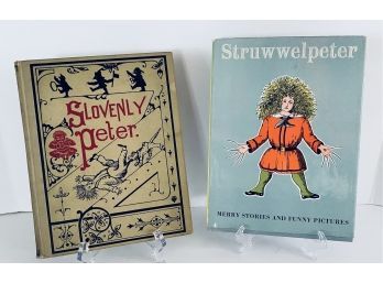 2 Vintage Children's Books - 'Slovenly Peter' Special Edition & Struwwelpeter Merry Stories & Funny Pictures