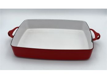 Mid Century Dansk Kobenstyle Enameled Baking Pan