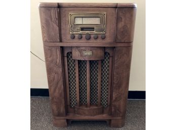 Vintage Floor Standing Collectors Edition Radio Cassette In 1930s Style From Thomas - Model BD-100