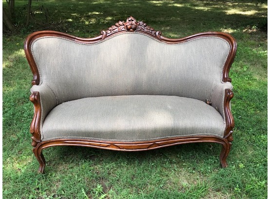 Country French Carved Sofa