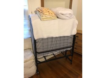 Fold Up Rolling  Bed And Bedding