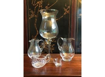 Glass And Crystal Pitchers