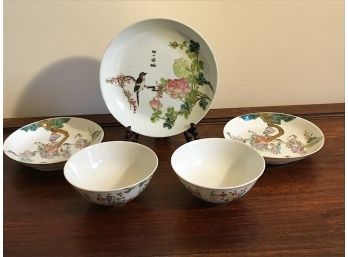 Assorted Porcelain China Plates And Bowls