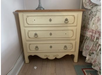 Three Drawer Side Table