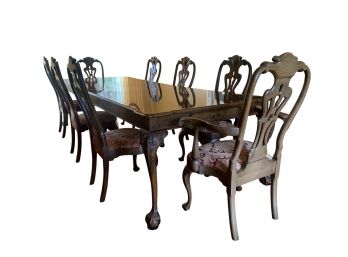 Henrdron Dining Table & Eight Chairs, Rittenhouse Square Collection