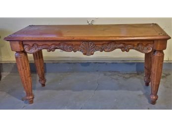 Carved Console Table