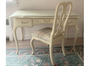 Ethan Allen Writing Desk & Matching Chair