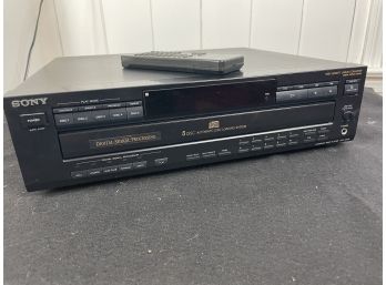 Sony CDP-C525 5 Disc CD Player