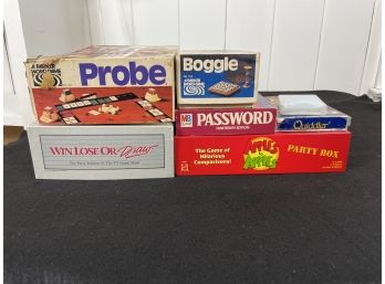 Vintage Board Game Lot 1