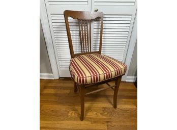 Beautiful Wooden Chair With Cushion Seat